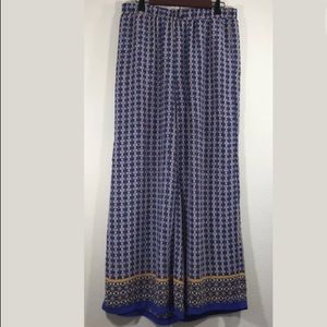Eci Women's Size L Wide Leg Pant